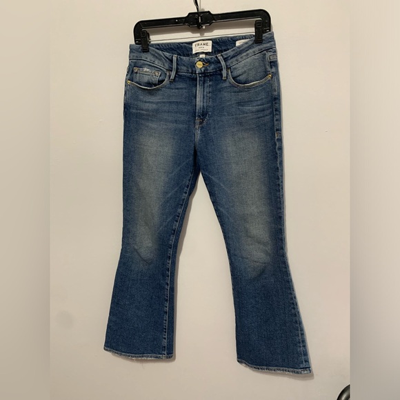 FRAME Denim Le Crop Mini Boot size 27 - Picture 13 of 14